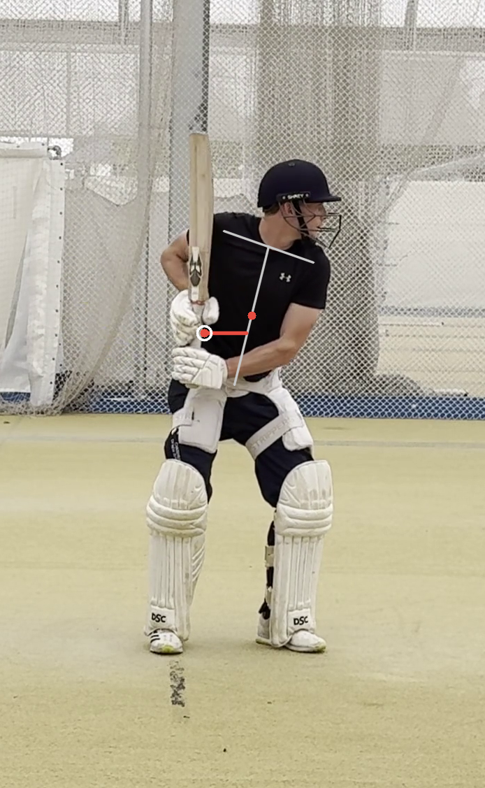 Hands centred at release