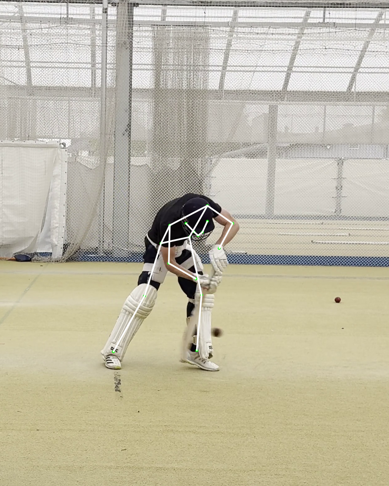 Weight transfer at impact